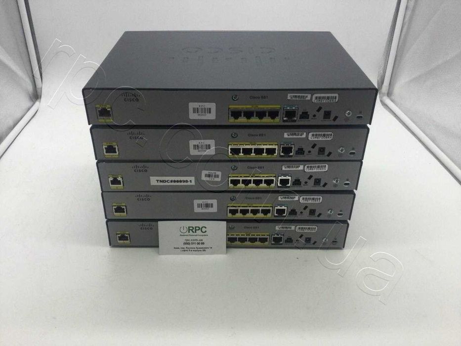 Маршрутизатор Cisco 881 SEC K9 роутер Є ОПТ (Cisco881-SEC-K9)