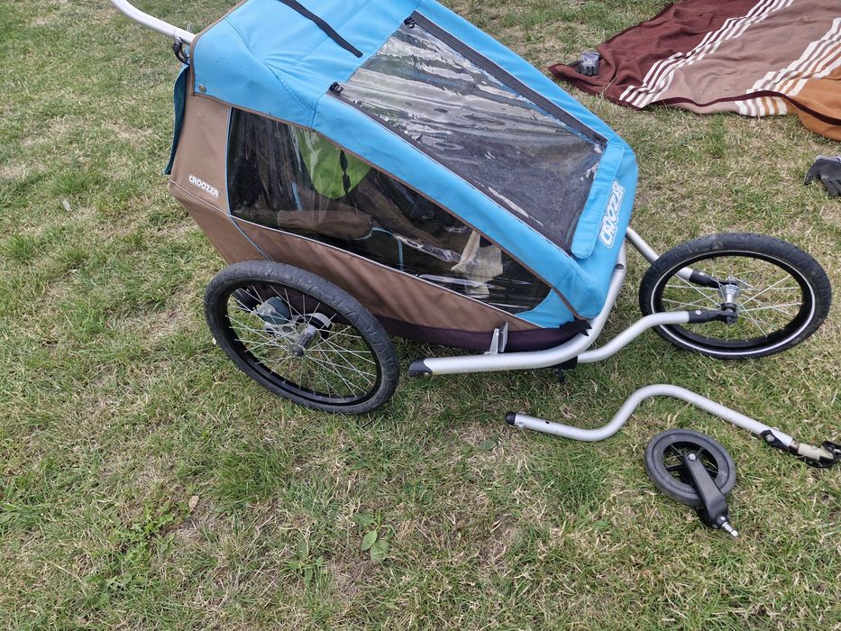 Przyczepka rowerowa podwójna