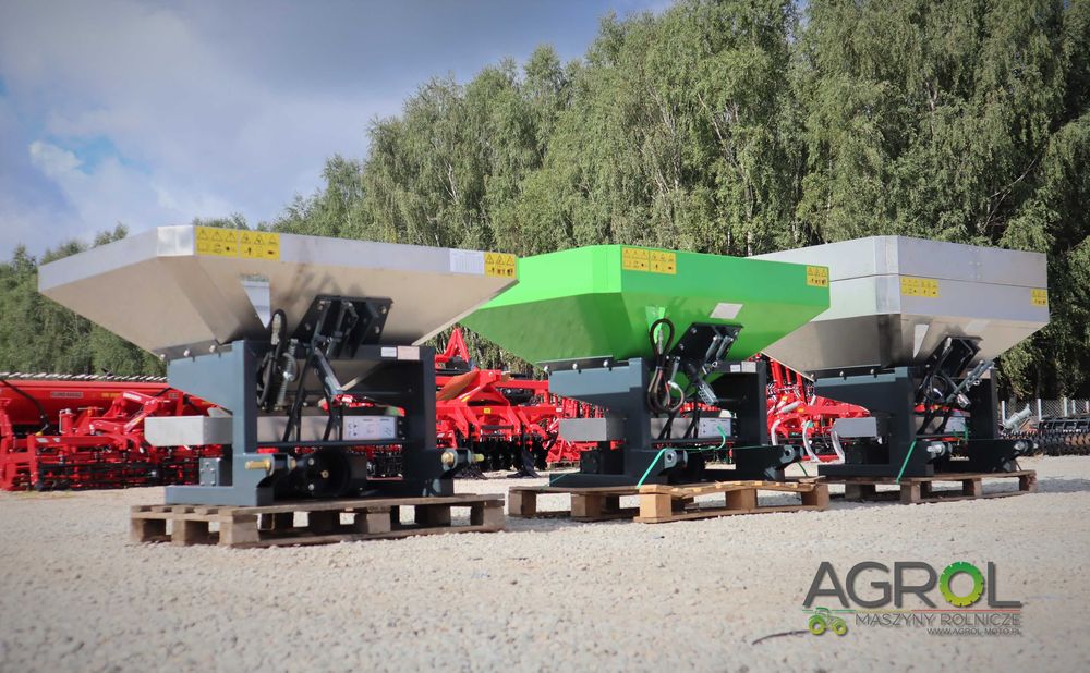 Rozsiewacz nawozu RS 600 l Langren kwasówka nierdzewka Strumyk Za-m