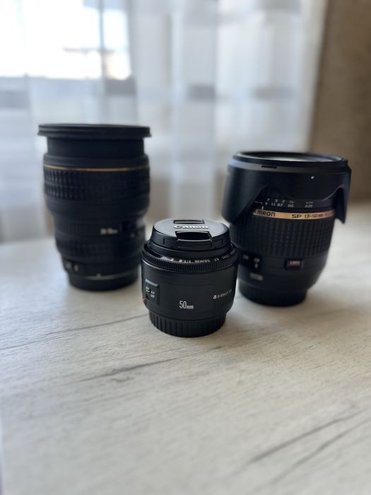 Обьективы canon