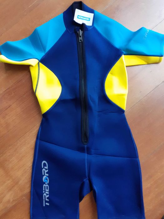 Fato neoprene shorty Decatlhon