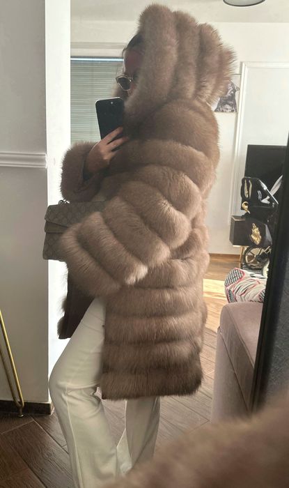 Futro z lisa damskie