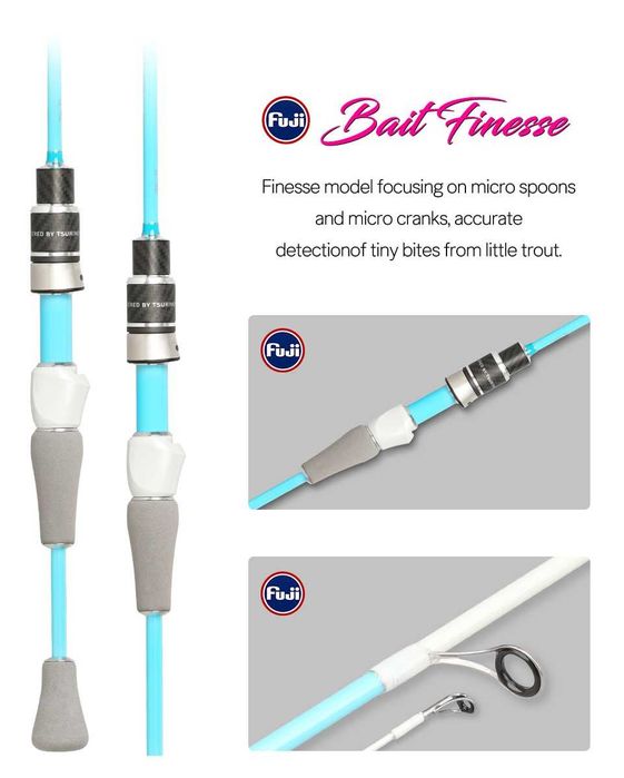Спиннинг TSURINOYA SUBTILE Trout Game 1.89m 1-5g (Fuji)