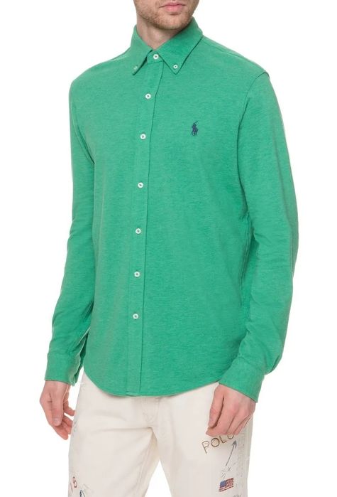 Чоловіча сорочка Polo Ralph Lauren розмір М,брендова сорочко