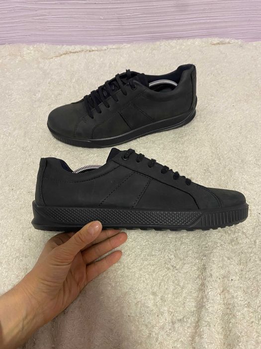 Ecco Byway мужские кожаные кроссовки 44-45р 29см оригинал