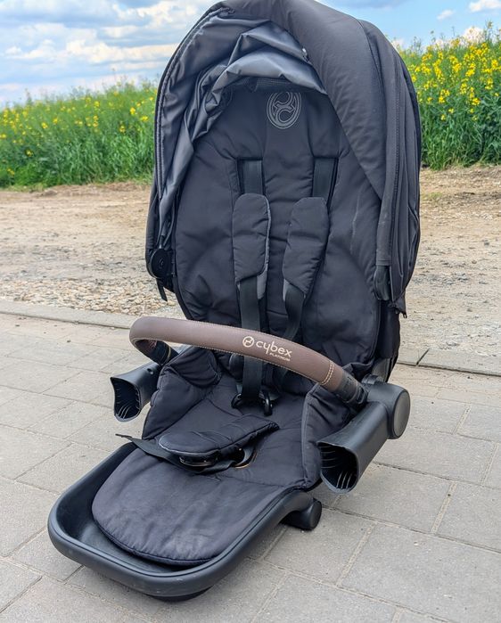 Wózek Cybex Priam 4.0 gondola dj khaled, spacerówka czarna