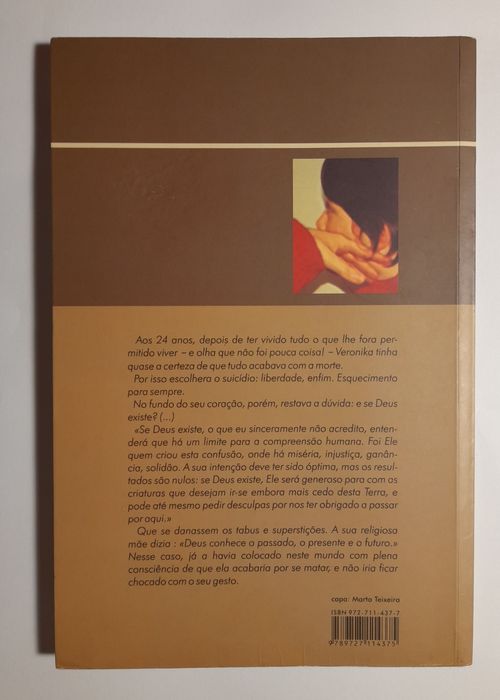 "Veronika Decide Morrer" Paulo Coelho