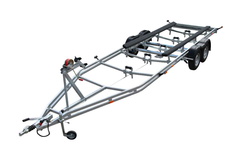 NOWA PRZYCZEPA podłodziowa PP-3000, DMC 3000 kg, ładowność 2550 kg