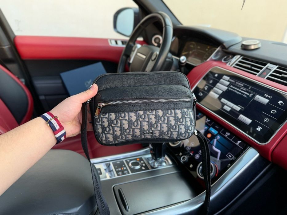 DOiR сумка мужская черная унисекс louis vuitton outdoor оригинал серая