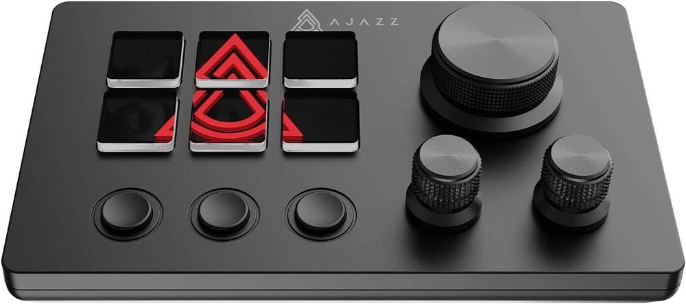 Ajazz AKP03 E Black: професійна міні-клавіатура консольна панель