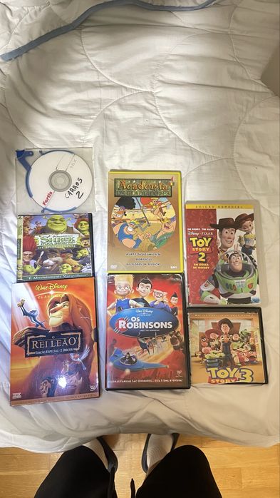 conjunto de filmes cd