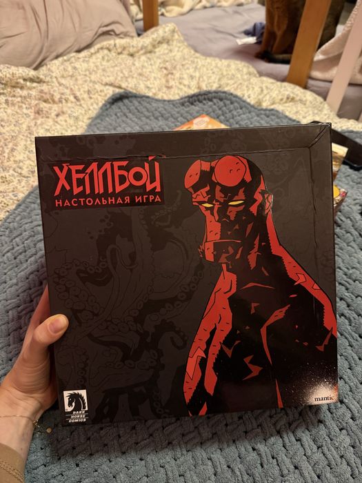 Хэллбой настольная игра в отличном состоянии