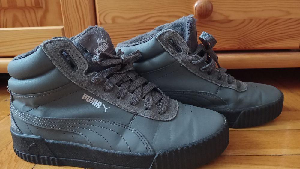 Puma zima szary 38