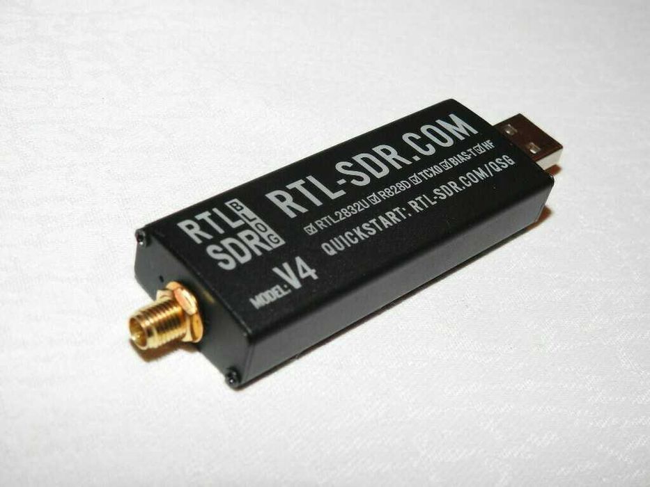 Odbiornik szerokopasmowy RTL-SDR V4 500kHz-1766MHz