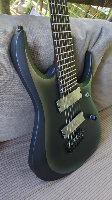 gitara elektryczna Ibanez RGD71ALMS  Axion Label ,multi skala,  siedem strun