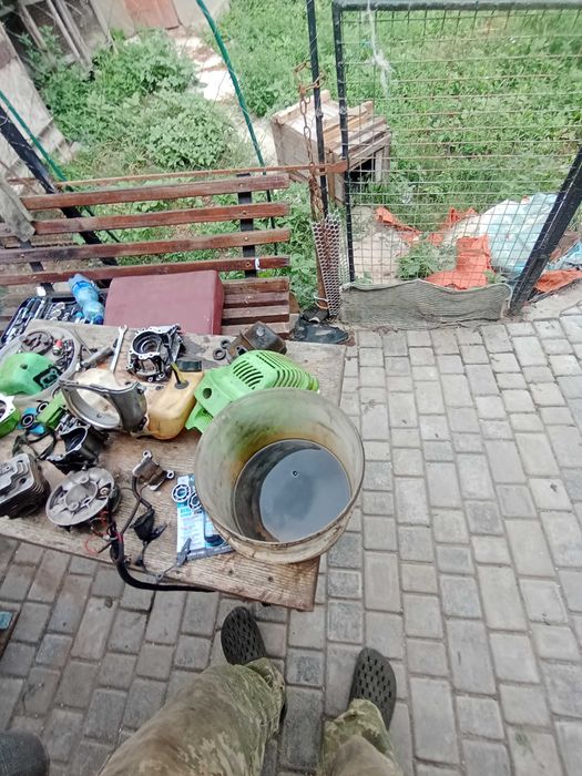 Скутер бензо коси