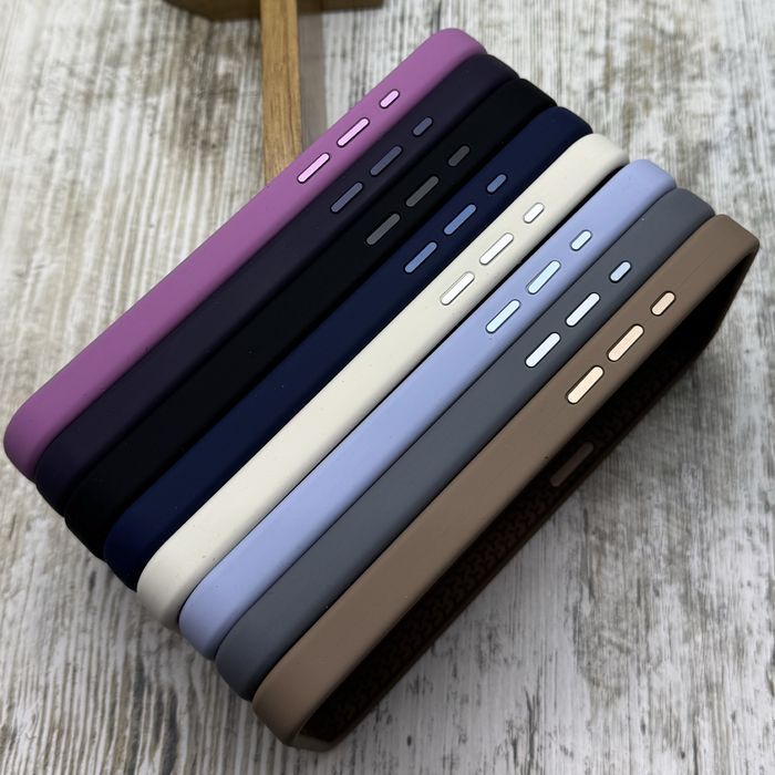 Чехол софттач Fibra Silicone OmniMag на iPhone 15 Pro Max/ 15 Pro/ 16 Pro Премиум качество‼️ Чохол