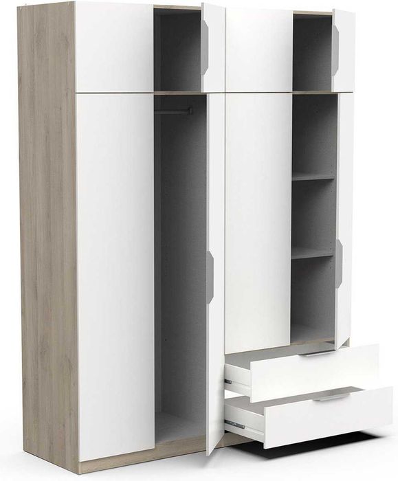 Demeyere Conforama – Armário 4 + 4 Portas + 2 Gavetas, Novo e em Caixa