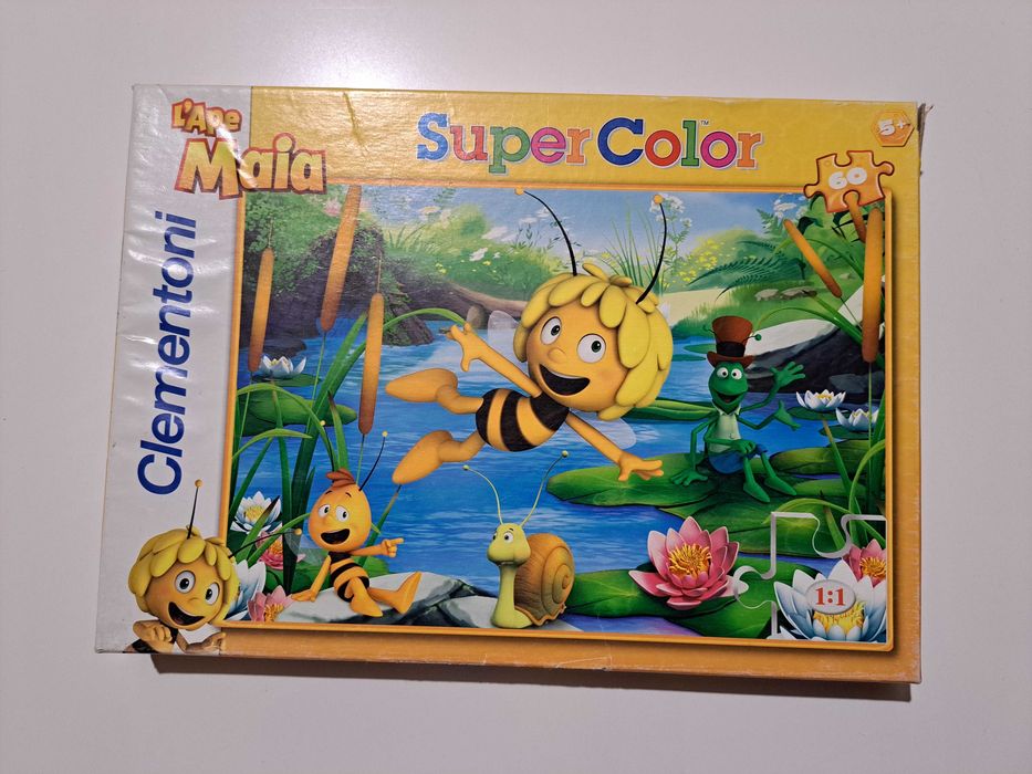 Puzzle Pszczółka Maja - 60 elementów - Clementoni - WYSYŁKA 1zł przy zak. pow. 50zł