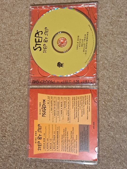 STEPS /Mike Marinieri/ album 2 x CD Steps Steps by step +paradox