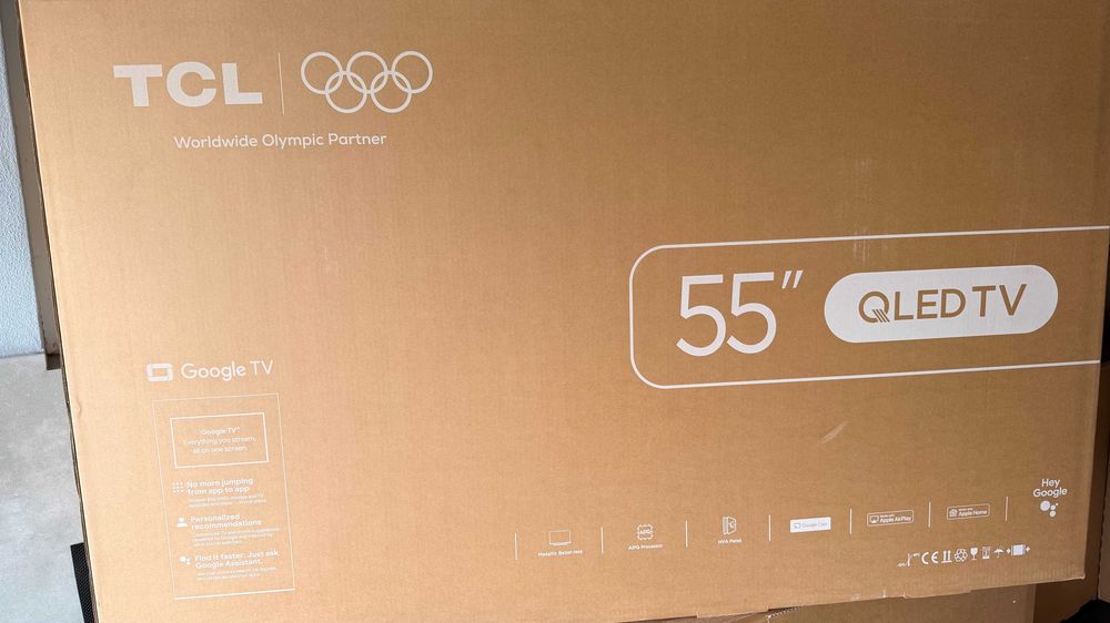 Okazja!!! Telewizor TCL 55 cali QLED  55T69C  4K UHD Google TV Dolby Atmos Dolby Vision