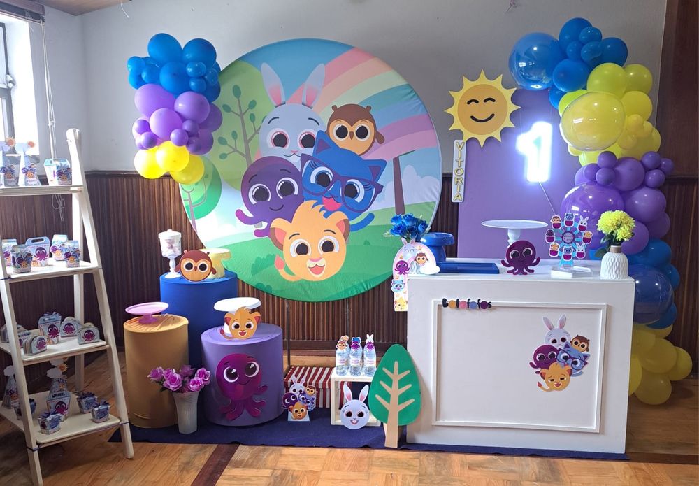 Decoração e pegue e monte