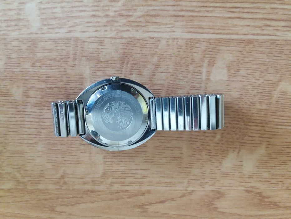Unikat męski zegarek ,,Ermano''25 kamieni automatic.