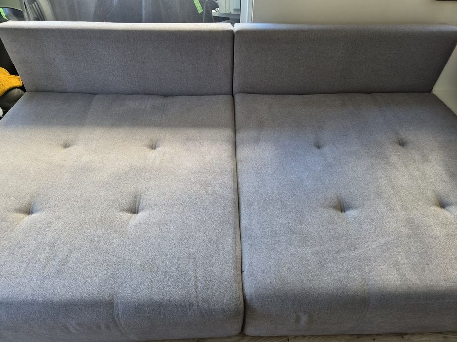 Duża sofa / kanapa rozkładana z funkcją spania + boczki