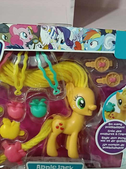 My Little Pony Applejack akcesoria G4 Hasbro figurka MLP nowy zestaw