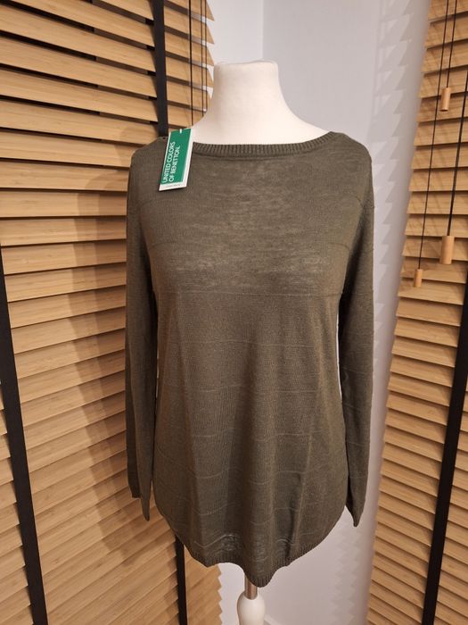United Colors of Benetton, damski cienki sweter, r. L