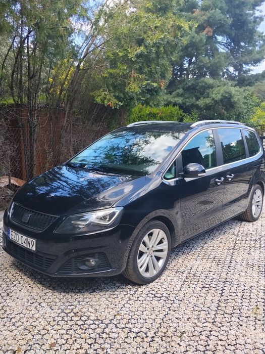 Seat Alhambra 2.0  7 osobowy, webasto, panorama,nowe opony,  bogata wersja
