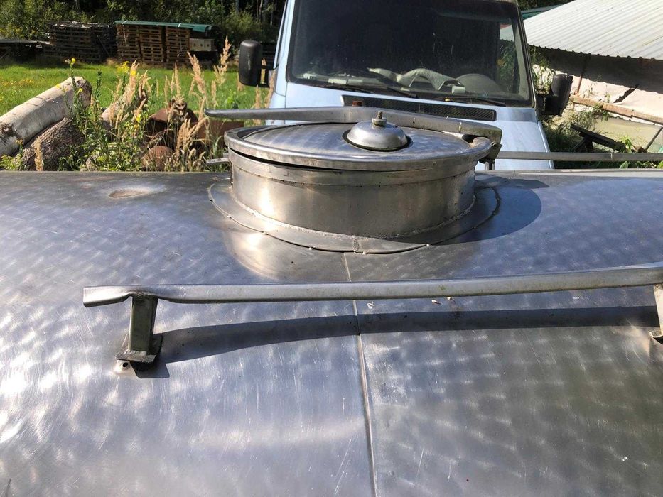 Mlekowoz, beczka izoterma, inox