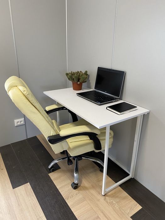 Стіл трансформер Письмовий стіл,розкладний, білий, 80 см різні кольори