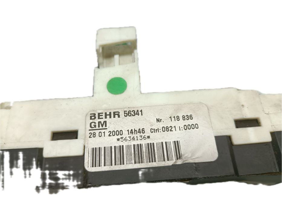 Comando chauffage / sofagem OPEL Zafira A (F75_)