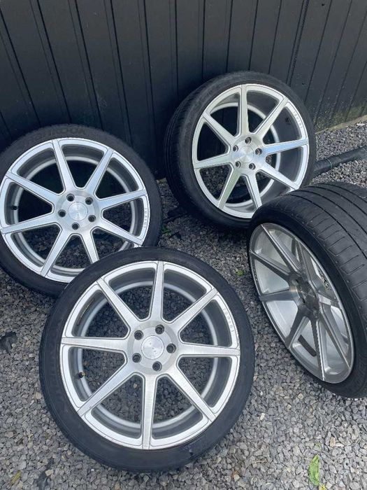Felgi Koła Ispiri ISR8 19" 5x112 Audi Opony Hankook Aluminiowe
