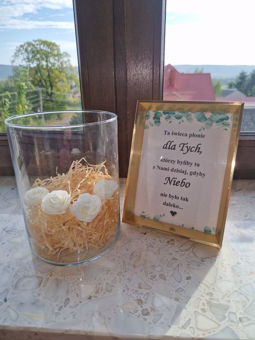 Pozostałości po weselu mozliwosc kupna osobno