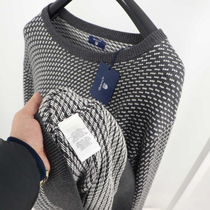 Чоловічий Светр Gant / Silver