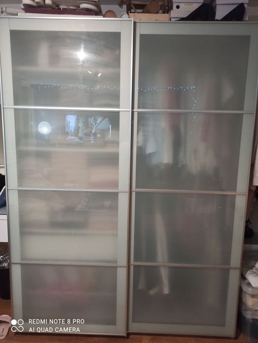 Duża szafa IKEA pax biała 200x150x60