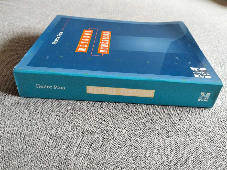 Livro "Métodos numéricos" de Heitor Pina