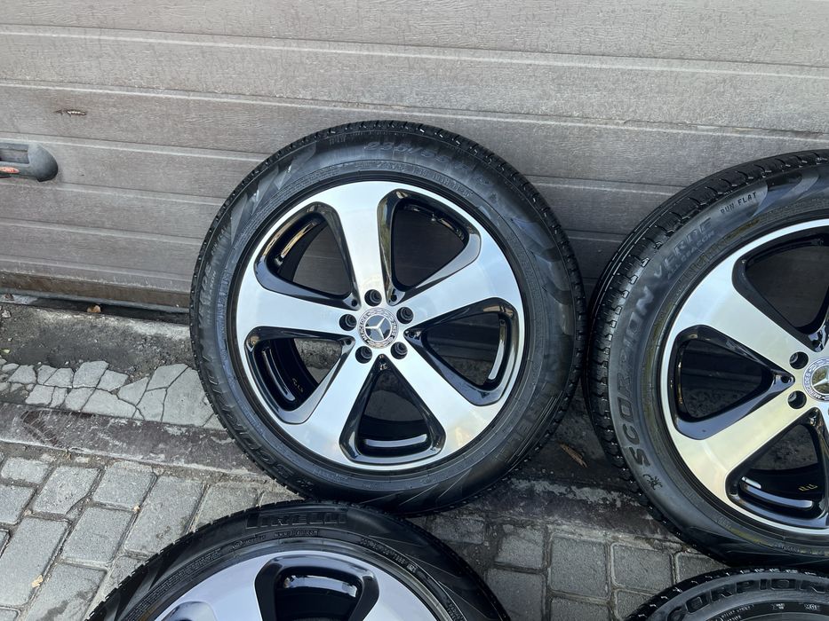 Оригінальні диски с резиною  R19 MERCEDES OEM A2534011000