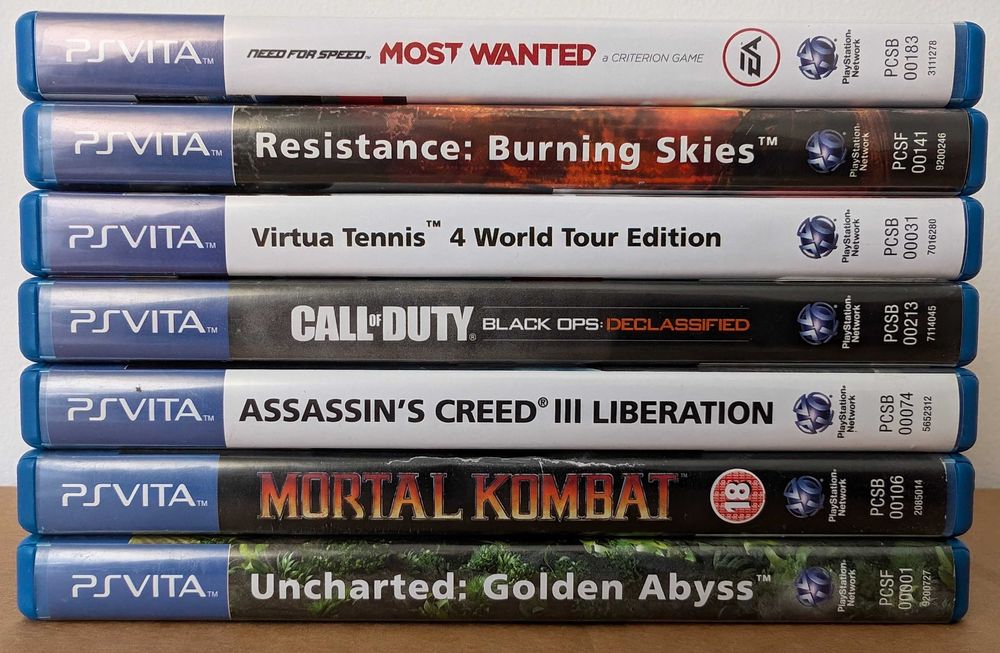 Jogos Playstation Vita - Ler descrição