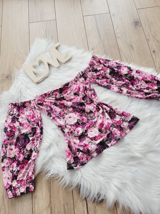 Bluzka hiszpanka kwiaty me&you 1 polski producent