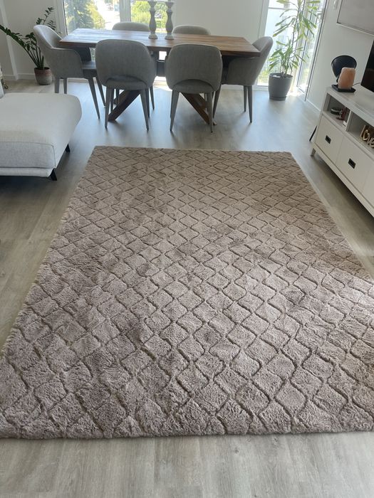 Tapete felpudo 180x270cm bege