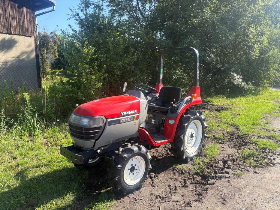 Traktor Yanmar AF16 , orginal , jak nowy cenna brutto