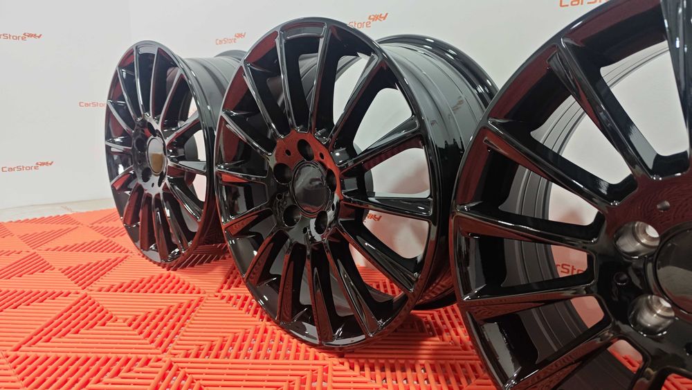 Jantes Look Mercedes Turbine 17 x 7.5j et 35 5x112 Preto