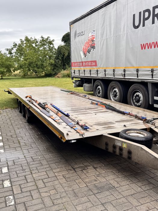 Laweta 8m Przyczepa Wynajem Nowa RZESZOW wypożycz