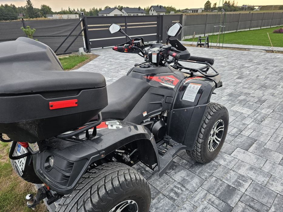 Quad Linhai 500 zarejestrowany 4x4