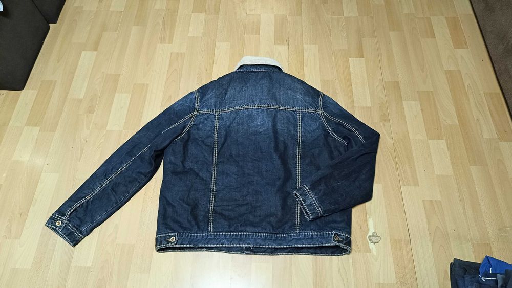 Ocieplana kurtka jeansowa CAMP DAVID r.3XL stan bardzo dobry