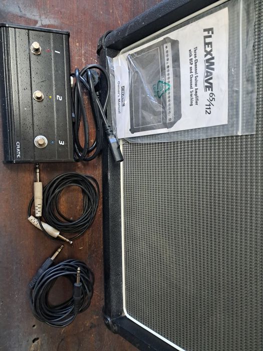 Amplificador de guitarra crate flexwave 65/112