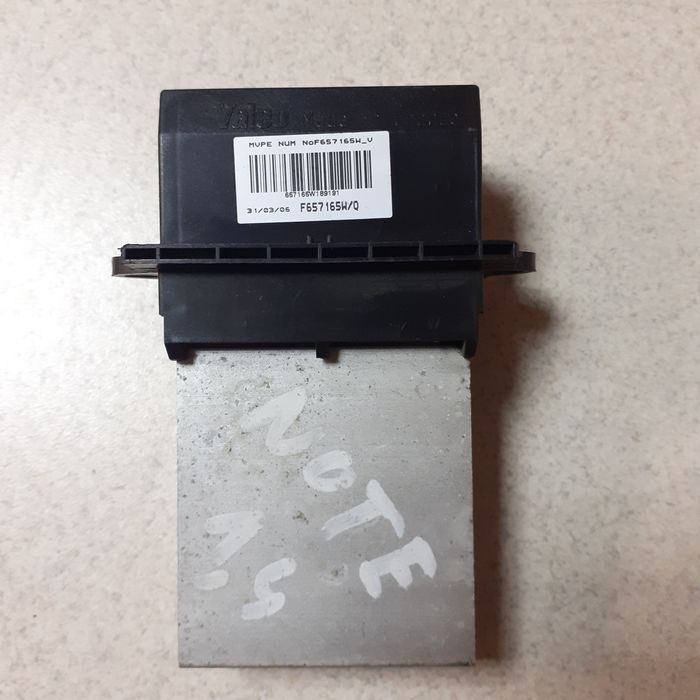 Rezystor dmuchawy Nissan Renault F657165W/Q Nr.A10